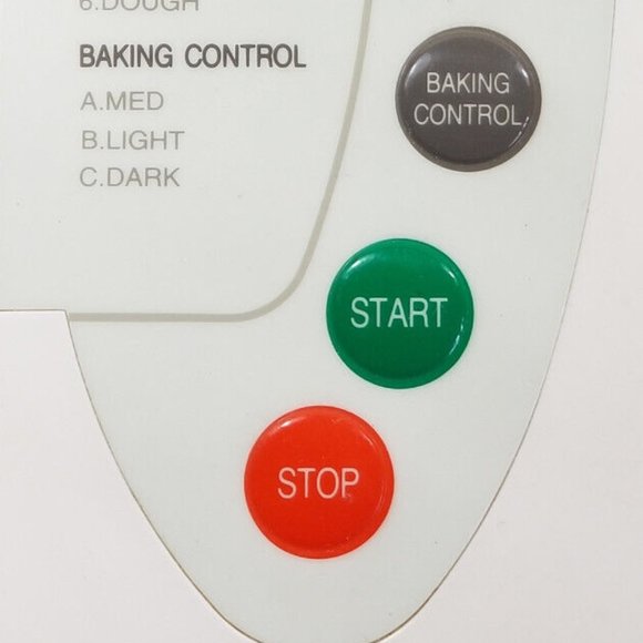 BREADMAN Breadmaker Control Panel Replacement Part 5597E1M - Picture 4 of 12